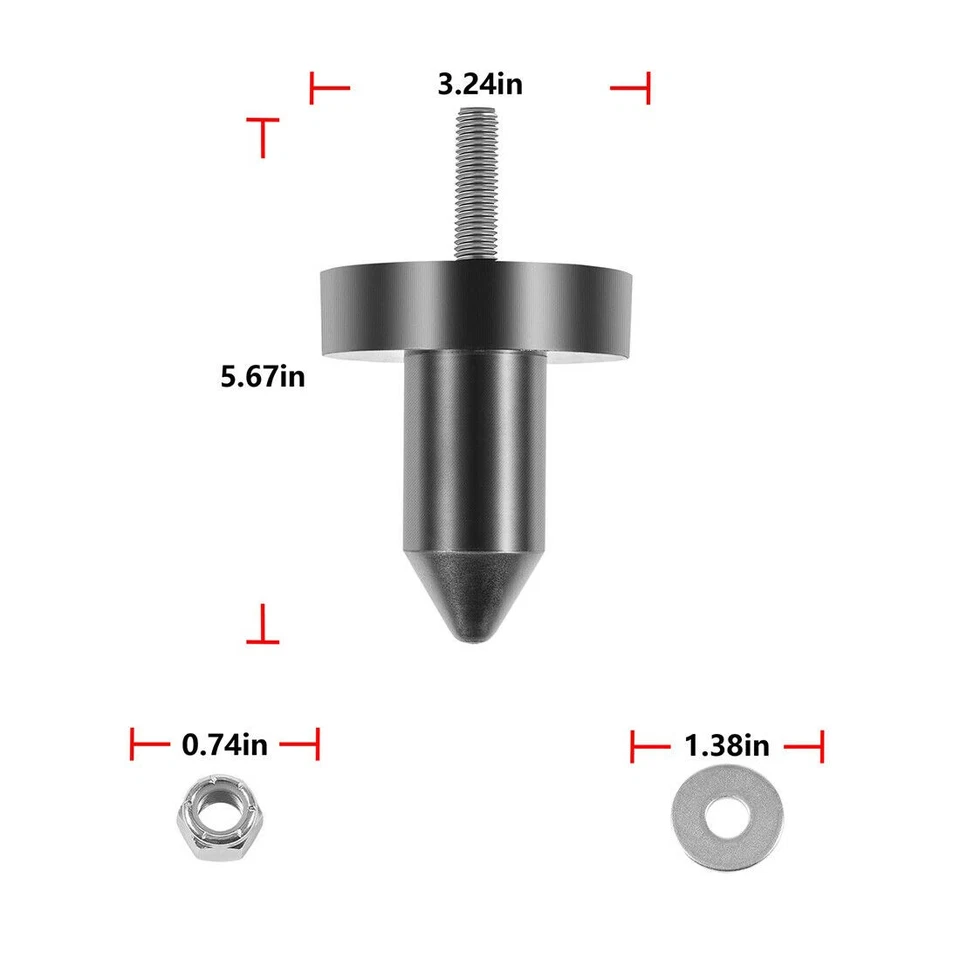 Kit de bujes de pasador de capó 924-5410 para Kenworth T2000 T600A T800 W900 2003-2010 par Foto 2 de 4