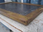 Antique  Child's Slate Chalkboard Wood One Room Schoolhouse American Find — photo 10