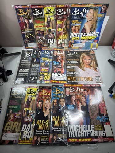 Lot Of 15 Vintage Buffy The Vampire Slayer 2000-2003 Magazines