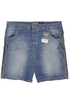 PLEASE Shorts Damen kurze Hose Hotpants Gr. L Baumwolle Blau #vdur9ux