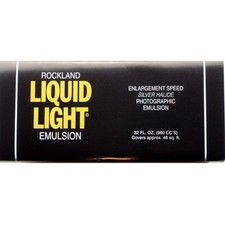 Rockland Colloid Liquid Light, Black and White Photographic Emulsion, 32 Oz