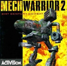 MechWarrior 2 DOS CD control fight giant mech robots clans action combat game 