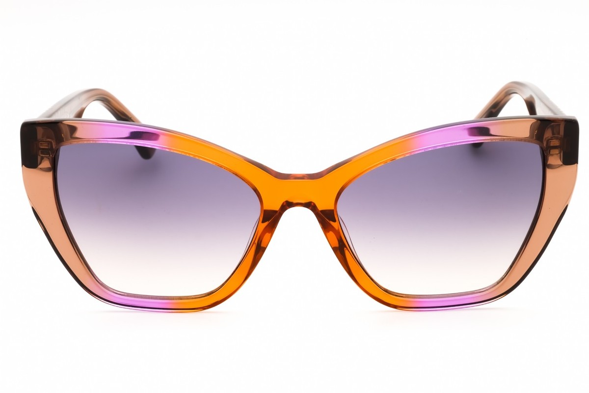 Moschino Women's 55mm Brown Orange Sunglasses MOS155S-012J-FF for