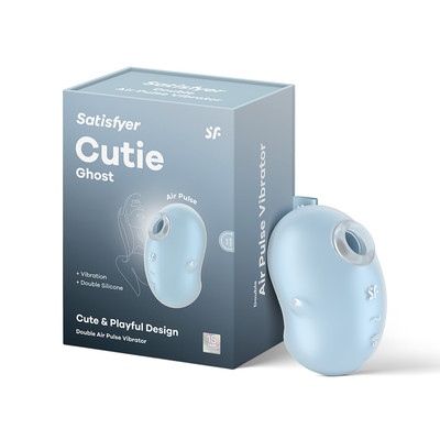 Satisfyer Cutie Ghost | Air pulse technology | Vibration | Clitorial Stimulation