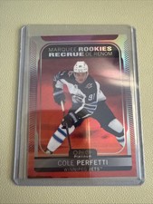 2021-22 O-Pee-Chee Platinum Sunset Marquee Rookies Cole Perfetti #290