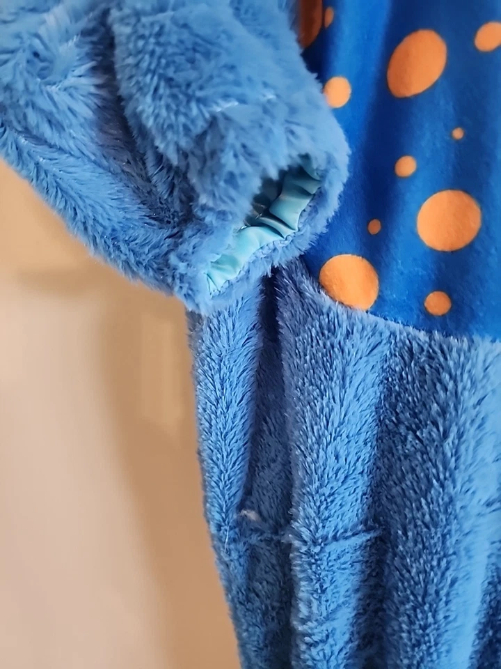 18-24 Month Blue Monster Costume for Little Boys Or Girls Halloween Costume - Image 3 of 4