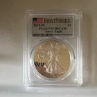 U.S. Mint 2018-W American Silver Eagle 1 oz Proof PCGS PR70 DCAM First Strike