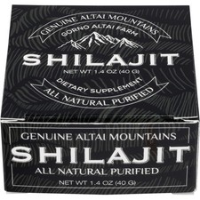 Pure Altai Shilajit Resin Golden Grade 2 Month Supply High Quality Potent Pure