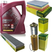 Mann Inspektionspaket 5L Mannol Energy Combi Ll 5W-30 FüR Vw Sharan 1.9 Tdi