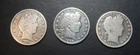 1905 Barber Half Dollar Complete Year Set P O S – Philadelphia, New Orleans, San