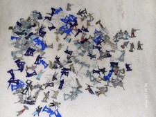 Lot of 158 1/72 Scale Civil War Confederate Soldier Figures Some Painted