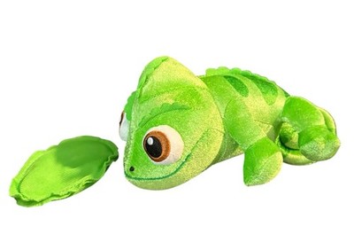 Disney Parks Tangled Pascal Shoulder Pal Magnet Magnetic Plush Toy Rapunzel