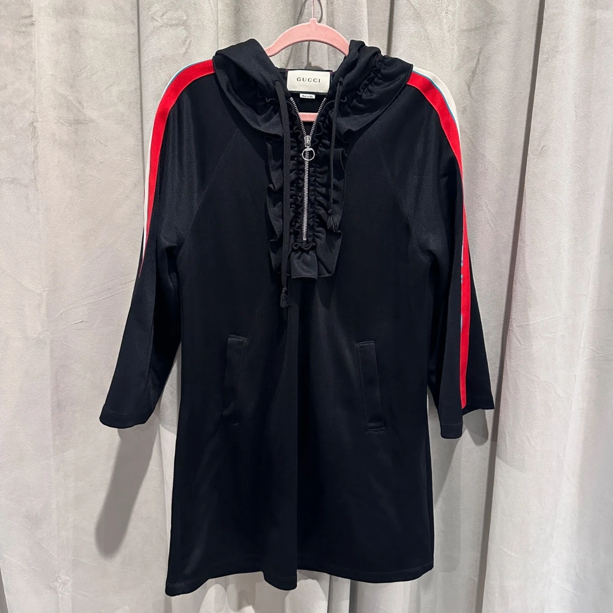 Gucci hooded jersey best sale dress