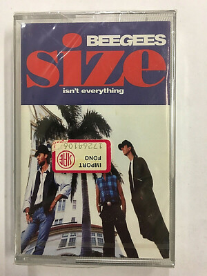 BEEGEES - SIZE ISN'T EVERYTHING - MUSIKKASSETTE NEU VERSIEGELT 