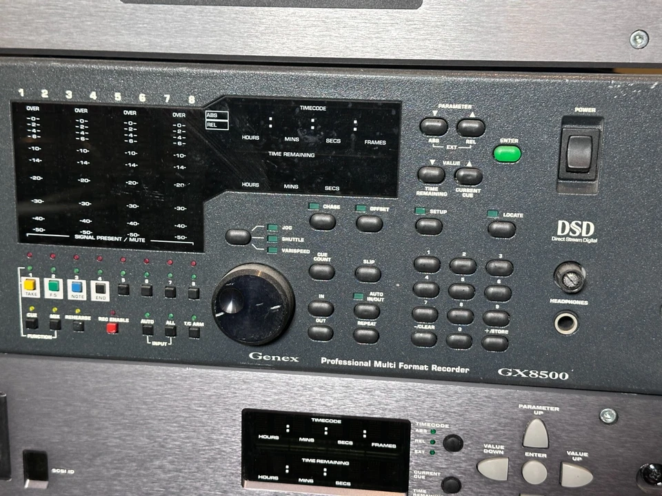 GENEX GX-8500 Master 8-Channel Digital Recorder 24 Bit /192 kHz / DSD - Image 3 of 4