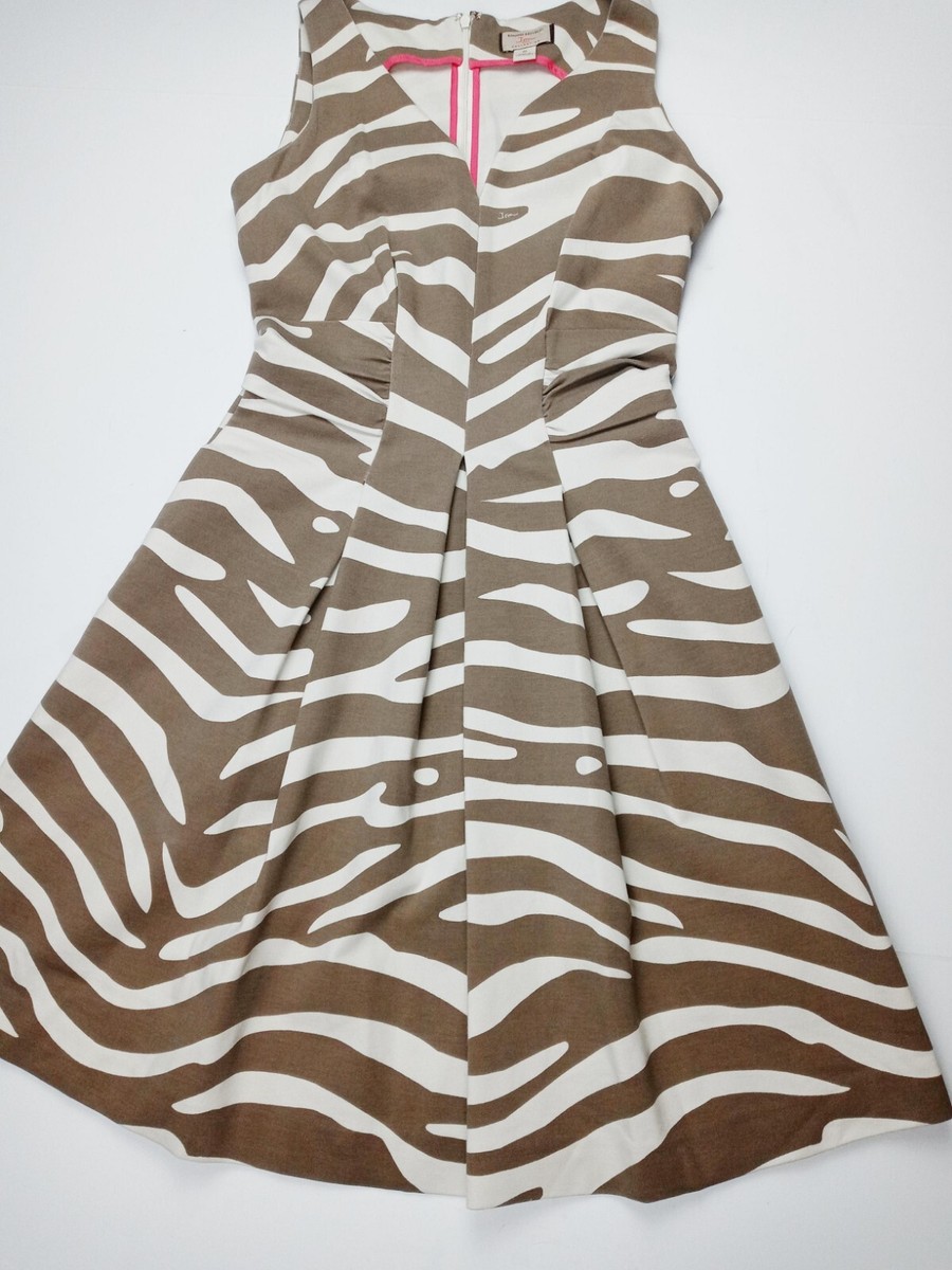 【Issa LONDON】BANANA REPUBLIC　 袖広ZEBRA柄 2 Banana Republic Size 4 Issa London Zebra Print Kimono Dress