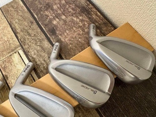 Ping iBLADE Iron Set 6pcs 5-W Head Only White Dot - Picture 5 of 9