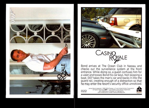James Bond Archives 2014 Casino Royal Gold Parallel Card You Pick Number - Picture 24 of 82