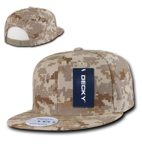 Gorras DECKY Army Camuflaje 100 % algodón retro pico plano 6 paneles a presión - Imagen 5 de 24