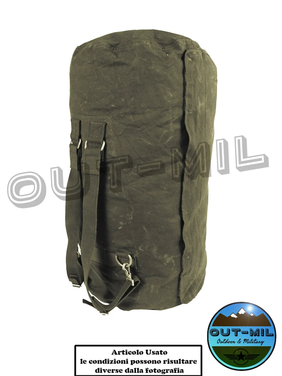 Borsone Sacca valigia militare Usato Originale Esercito Tedesco