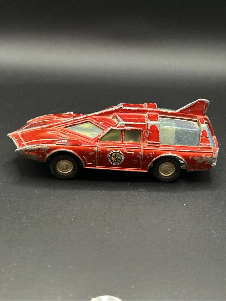 CAPITÁN ESPECTRO ESCARLATA PATRULLA COCHE DINKY TOYS MECCANO LTD MODELO FUNDIDO A PRESIÓN #103 Foto 2 de 4