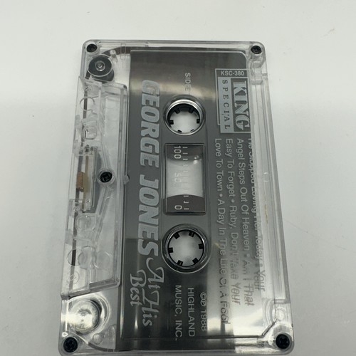 At His Best by George Jones Cassette, 1988 - Picture 8 of 8
