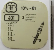 FHF 81 81-2 82 82-4 811 811-2 821 821-4 watch parts: winding stem #401 tap 10