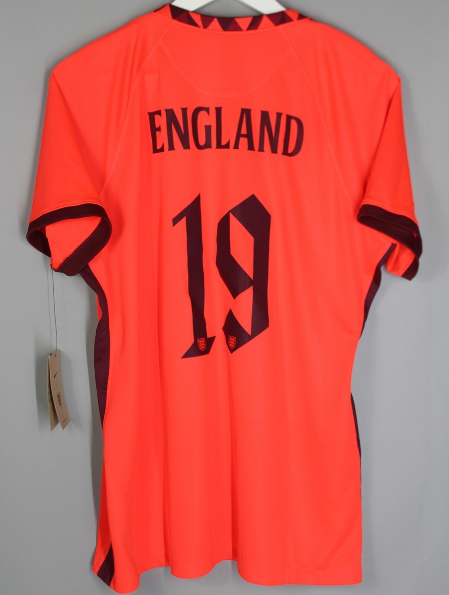NWT ENGLAND NATIONAL TEAM 2021 2022 AWAY WOMEN SHIRT JERSEY #19 | eBay