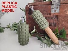 FAKE POMZ-2 Soviet WW2 Trip Wire Stake Mine - Plastic Replica