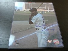 Elliott Maddox Autograph / Signed 8 x 10 Photo New York Yankees