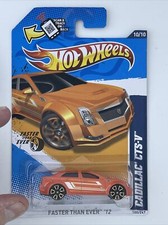 2012 HOT WHEELS - Cadillac CTS-V Orange #100/247 - New