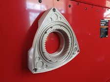 Rotore magnetico motore rotativo 3D, argento, grandezza naturale! Wankel, Mazda 13B RX7, RX8