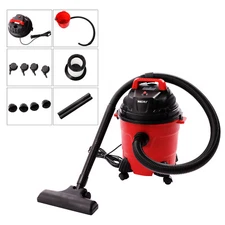 4 Gal 1.34HP Wet/Dry Vacuum Cleaner Portable Carpet Vac Shop Lightweight 1000W