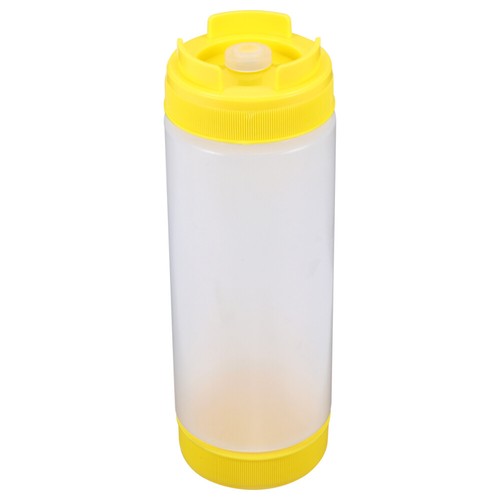 Plastic Sauce Bottles Two-headed Squeeze Bottles Tomato Dispenser