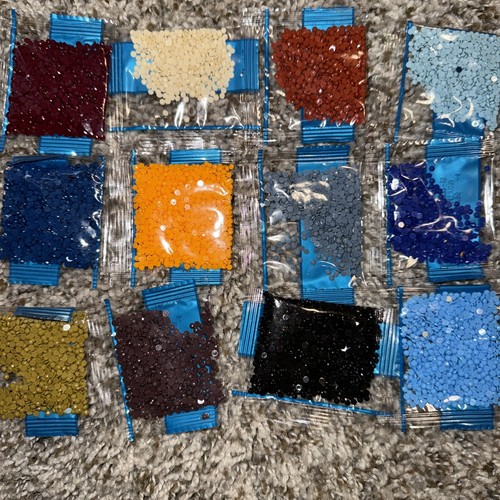 52 Diamond Painting Extra Diamonds Crafts Arts And Crafts Bundle Lot - Picture 2 of 4
