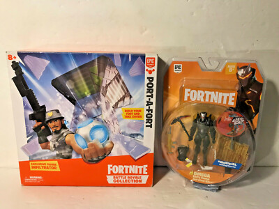 Fortnite Port-A-Fort Playset & Infiltrator with Omega Figure