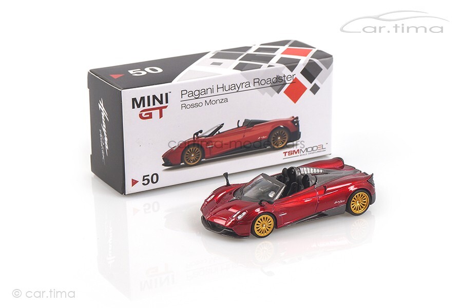 MINIGT Pagani Huayra Roadster RossoMonza