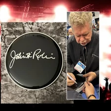 GFA Michael Jacksons Drummer  * JOHN JR ROBINSON * Signed 10" Drumhead PROOF COA