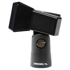 Proel APM30 Supporto a pinza per Microfono Asta Canto Live Karaoke NEW