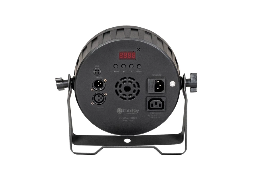 COLORKEY VividPar HEX 6 - Hex-Colored RGBAW+UV LED wash light - Image 4 of 4