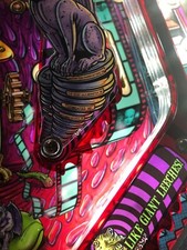 Elvira's House of Horrors Sling & Return Lane Schutz Kunststoff Set Flipper
