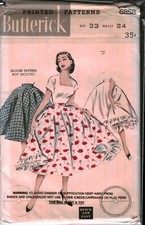 6858 Vintage Butterick SEWING Pattern Misses ...