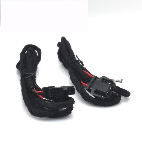 2x Retrofit Door waring light Cable harness For Audi A4 B8 A6 A3 8p 8v A7 A8 q7 - Picture 4 of 4