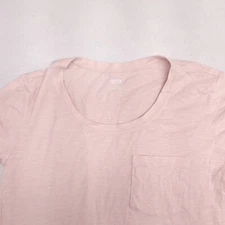A New Approach Casual Short Sleeve Shirt Womens Size Extra Small XS Pink