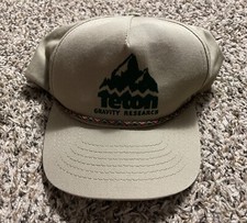 Teton Gravity Research Hat Cap Snapback Roped