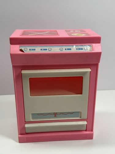 Large Lot Vintage Barbie Kitchen Sink Refrigerator Stove W/pots Pans & More - Picture 20 of 24