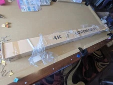 4K Projector Screen - Aries Optics Cinemas Zero Edge Motorized Screen ZE-72