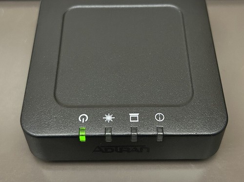 Adtran SDX611 1287933F1 GPON ONT Optical Terminal Black / Power & Ethernet Cable - Afbeelding 4 van 6