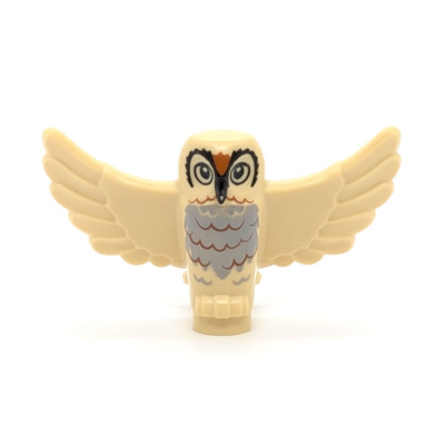 Lego New Animal - BAM Tan Owl w/ Spread Wings - Wizard Potter 67632pb03