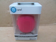 NEW Onn Mini Portable Bluetooth Speaker w/ hanging strap 6-hour batt ONA18AA020